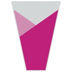 Hoes 40x25x10cm Frost Roze 4000/ds