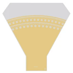 Hoes 50x42x12cm Avance Sophia Geel 1500/ds