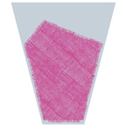 Hoes 40x30x12cm Jute Cerise 2500/ds