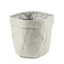 Potcover 13x13cm Sizo Papier Grijs 6/pak (48/ds)