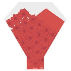 Hoes 50x45x12cm Avance Leila Rood 1500/ds