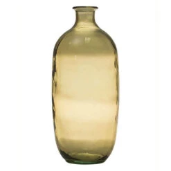 Fles Napoles D.19xH.45cm Bruin