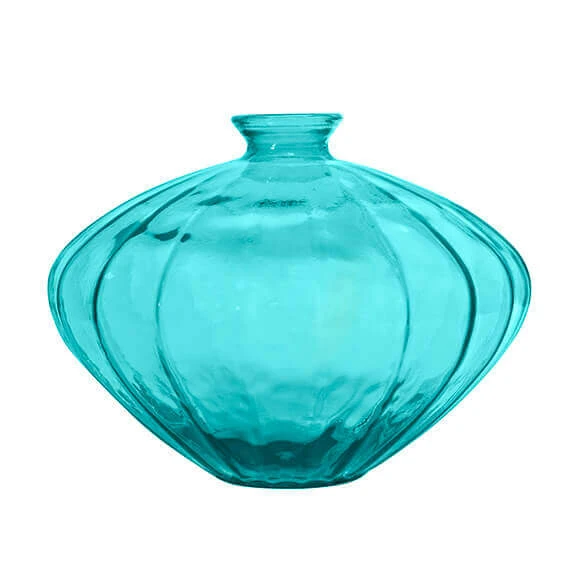 Fles Etnico D.36xH.28cm Blauw 1 Fles Etnico D.36xH.28cm Blauw