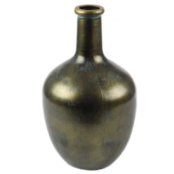 Vaas Belly D.18/H.30cm Groen-goud 6/ds