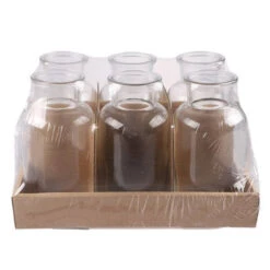 Flesje D.8,2/H.16cm Helder 6/pak