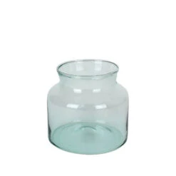 Vaas Clermont D.21/H.20cm Recycled Glas 3/ds