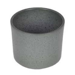 Pot Cylinder D.12/H.11cm Groen 9/tray