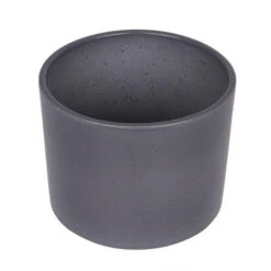 Pot Cylinder D.12/H.11cm Grijs 9/tray