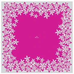 Vellen OPP40 70x70cm Evergreen Roze 100/pak (500/ds)