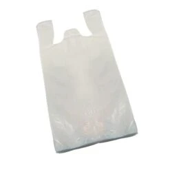 Hemddraagtas 30/10x60cm Wit 1000/ds