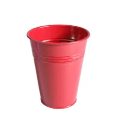 Potje Zink 12,5cm Rood 200/ds
