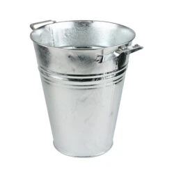 Emmer Zink 28,5x33cm Met Oren Handmatig Verzinkt