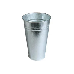 Vaas Zink 37cm D.22cm Konisch Handmatig Verzinkt 16/ds