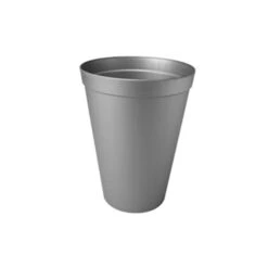 Emmer Zinklook D.25/16cmxH.33cm 10ltr Basic Hoog