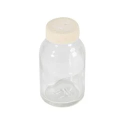 Flesje Glas 26cc Omgekeerd Gedopt 156/ds