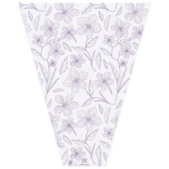 Hoes Wit Kraft 50x35x10cm Petit Jolie Paars 50/pak (1500/ds) FSC Mix