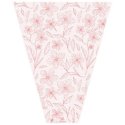 Hoes Wit Kraft 50x35x10cm Petit Jolie Rood 50/pak (1500/ds) FSC Mix