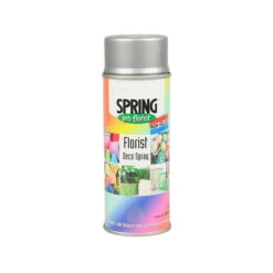 Decoratie Spray 400ml Brite Silver 12/ds