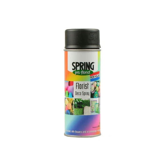 Decoratie Spray 400ml Soft Black 12/ds 1 Decoratie Spray 400ml Soft Black 12/ds