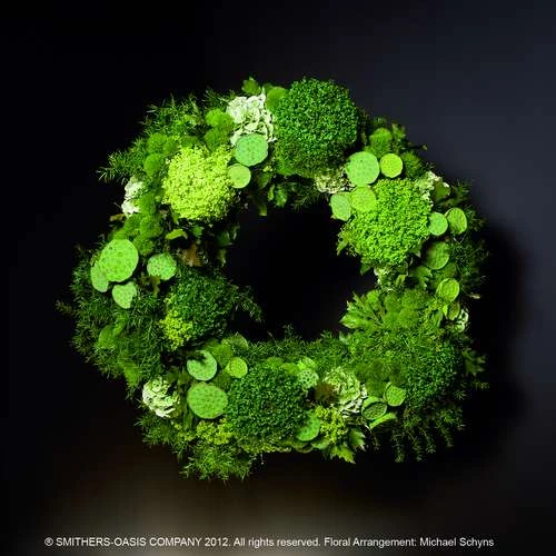 Oasis Bioflor Krans D.75cm 2/set 2 Oasis Bioflor Krans D.75cm 2/set - Afbeelding 2