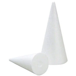 Styropor Kegel 9x20cm