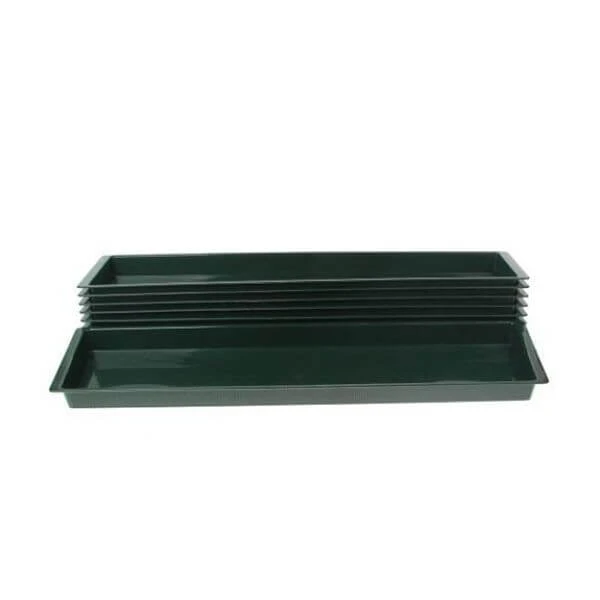 Doublebrick Tray 50x12cm Groen 10/pak 1 Doublebrick Tray 50x12cm Groen 10/pak