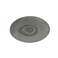 Onderbord 45cm Rond Kunststof Lood-look