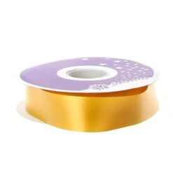 Lint Polyban Satin 31mm/100y Goud