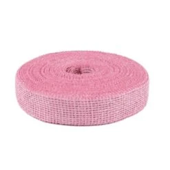 Jute 5cmx40mtr Roze