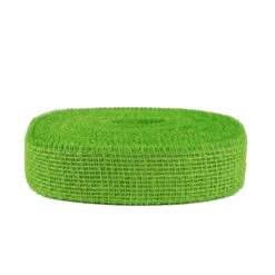 Jute 5cmx40mtr Fluor Groen