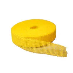 Jute 5cmx40mtr Fluor Geel