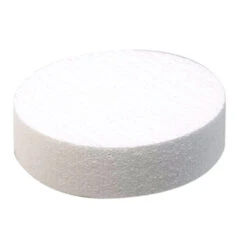 Oasis Styropor Cake Dummy D.25x7cm