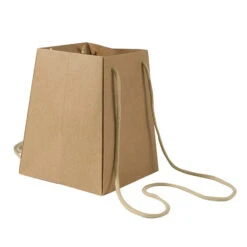 Boekettas Kraft 15/15x20/20x25cm Waterbestendig 10/pak (120/ds) FSC Mix 70%