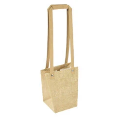 Tas Touch Me 13/13x9,5/9,5/x15cm Waterdicht Naturel 10/pk (240/ds)