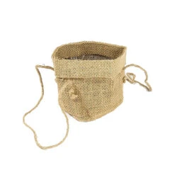Tas Jute Rond D.13,5/H.11cm 25/pak (250/ds)