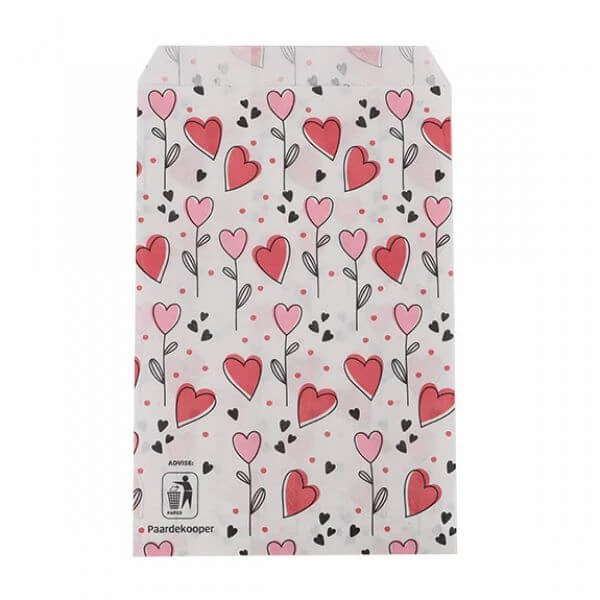 Cadeauzakje Wit Kraft 12x19cm Growing Hearts 100/pak (1000/ds) 1 Cadeauzakje Wit Kraft 12x19cm Growing Hearts 100/pak (1000/ds)