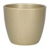 Pot Boule D.15,5cm/10,5cmxH.13cm (pot 13) Parelgoud 6/tray