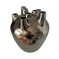 Tulp Vaas Jasmijn Small 24x22cm Goud Mat