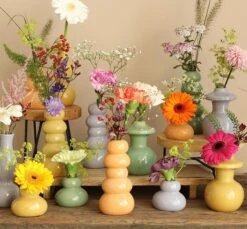 Vaas Maud D.8/H.12cm 4ass.kleurmix -Huisdecoratie 6820025 3