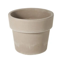 Cilinderpot D.25/H.22cm Grijssteen