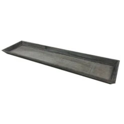 Houten Tray Eden 80x20x4cm Met Schuine Rand Grijs