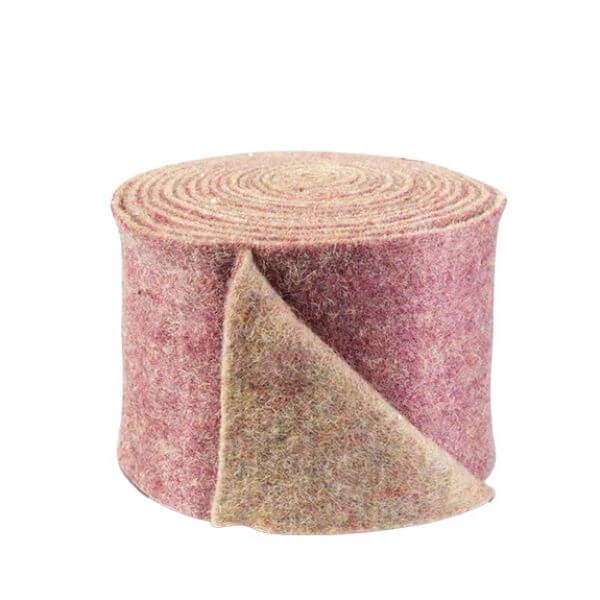 Vilt Vintage 15cmx5mtr Violet/bruin 9/ds 1 Vilt Vintage 15cmx5mtr Violet/bruin 9/ds