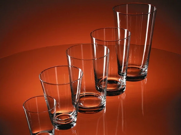 Vaas Konisch Glas D.24/H.35cm Helder 15/ds 2 Vaas Konisch Glas D.24/H.35cm Helder 15/ds - Afbeelding 2