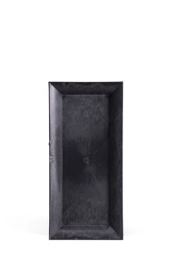 Schaal Kunststof Rechthoek D.36xH.17cm Naturel