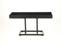 Tray Op Voet D.60x15,5cm Zwart 4/ds