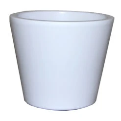 Pot Deko 12cm Wit Mat