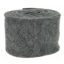 Vilt 15cmx5mtr Grijs 12/ds