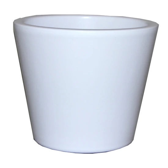 Pot Deko 26cm Wit Mat 1 Pot Deko 26cm Wit Mat