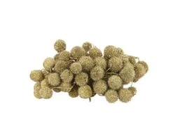 Plataanballetjes Goud Glitter 250gr/bundel