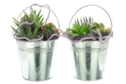 Emmer Zink D.11/H.10cm Naturel 120/ds -Huisdecoratie 81217834 2